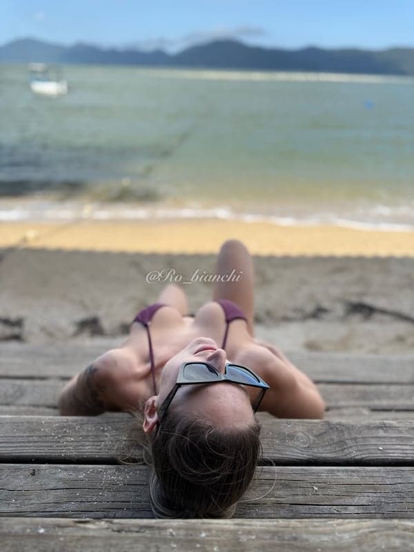 Fotos na praia